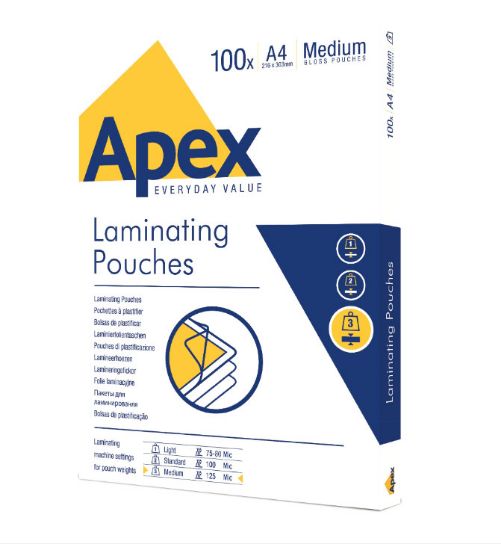Poza cu FOLIE A4 125 MICRONI 100/TOP APEX