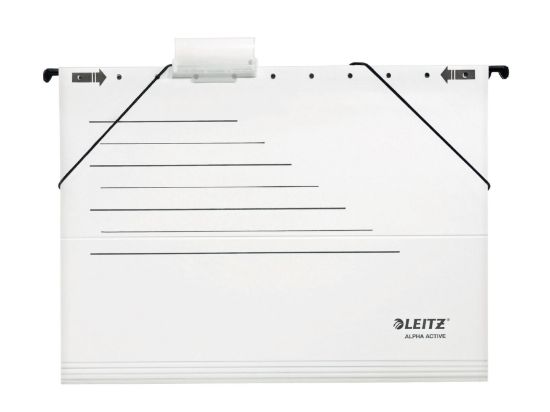 Poza cu DOSAR SUSPENDABIL ALB ALPHA ACTIVE LEITZ