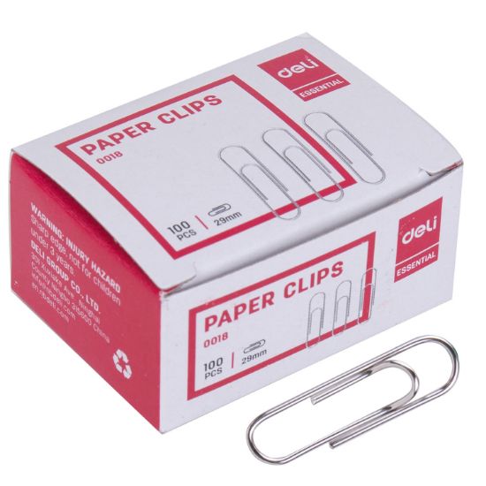 Poza cu AGRAFE METAL 29 MM 100 BUC/CUT DELI