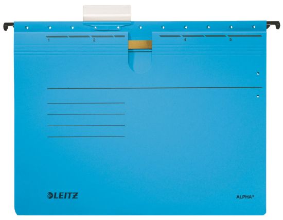 Poza cu DOSAR SUSPENDABIL CU SINA ALBASTRU ALPHA LEITZ
