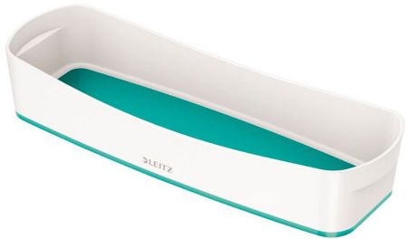 Poza cu TAVITA ORGANIZER LUNGA ALB/TURCOAZ MYBOX LEITZ