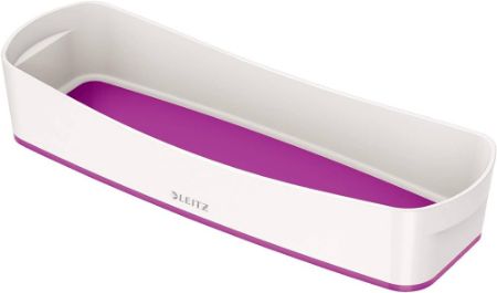 Poza cu TAVITA ORGANIZER LUNGA ALB/MOV MYBOX LEITZ