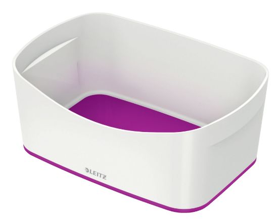 Poza cu TAVITA DEPOZITARE ALB/MOV MYBOX LEITZ