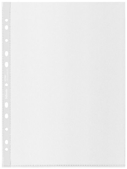 Poza cu FOLIE PROTECTIE A4 70 MICRONI 100/SET RECYCLED ESSELTE