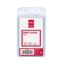 Poza cu ECUSON VERTICAL 56*91MM 10 BUC/SET DELI