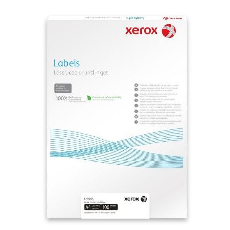 Poza cu ETICHETE 12/A4 105*44MM COLTURI DREPTE 100/TOP XEROX
