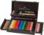 Poza cu CUTIE LEMN COLECTIE ARTA SI GRAFICA FABER-CASTELL
