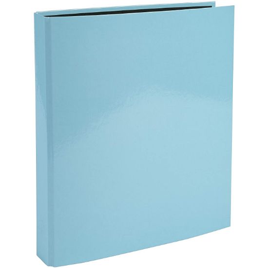 Poza cu CAIET MECANIC A4 2 INELE 25MM PP AQUAREL BLEU EXACOMPTA