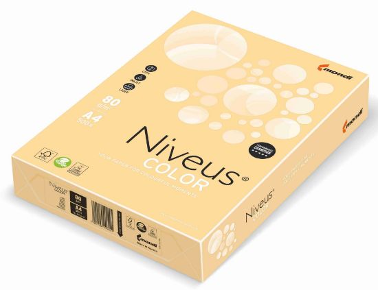 Poza cu HARTIE COPIATOR A4 CREM CHAMOIS PAL 80G 500/TOP CH32 NIVEUS
