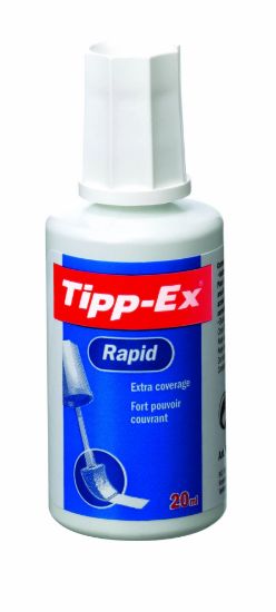 Poza cu FLUID CORECTOR (SOLVENT) 20ML BURETE TIPP-EX RAPID BIC