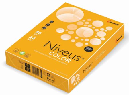 Poza cu HARTIE COPIATOR A4 PORTOCALIU GOLD TREND 80G 500/TOP AG10 NIVEUS
