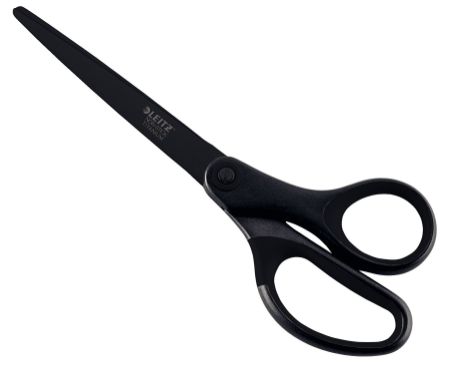 Poza cu FOARFECA BIROU 18CM NEAGRA TITANIUM LEITZ