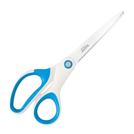 Poza cu FOARFECA BIROU 20.5CM ALBASTRU METALIZAT WOW TITANIUM LEITZ
