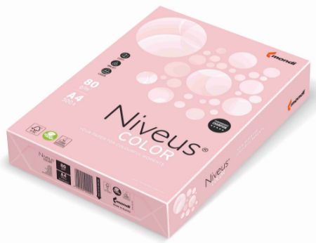 Poza cu HARTIE COPIATOR A4 ROZ FLAMINGO PAL 80G 500/TOP OPI74 NIVEUS