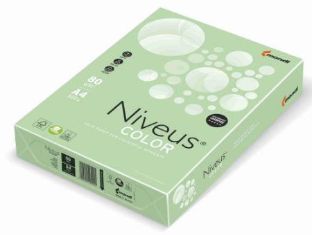 Poza cu HARTIE COPIATOR A4 VERDE DESCHIS PAL 80G 500/TOP MG28 NIVEUS
