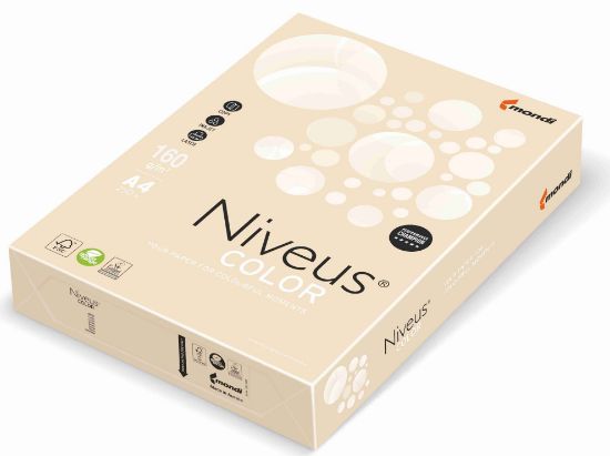 Poza cu CARTON COPIATOR A4 CREAM 160G 250/TOP CR20 NIVEUS