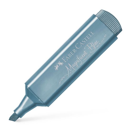 Poza cu TEXTMARKER ALBASTRU METALIZAT 1546 FABER-CASTELL