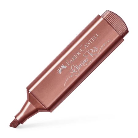 Poza cu TEXTMARKER ROSU METALIZAT 1546 FABER-CASTELL
