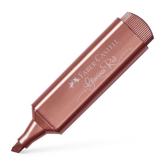 Poza cu TEXTMARKER ROSU METALIZAT 1546 FABER-CASTELL
