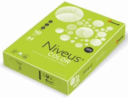 Poza cu CARTON COPIATOR A4 VERDE LIME INTENS 160G 250/TOP LG46 NIVEUS