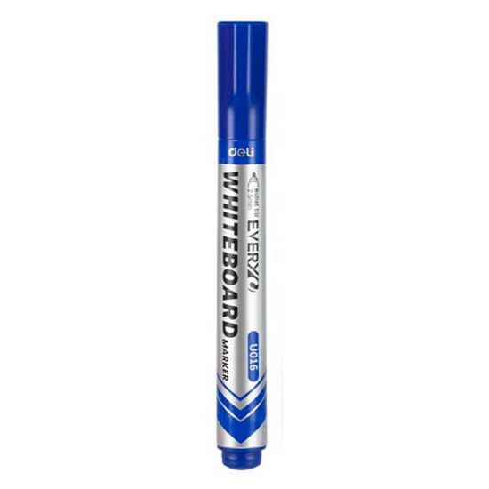 Poza cu MARKER WHITEBOARD ALBASTRU 2.5MM DELI