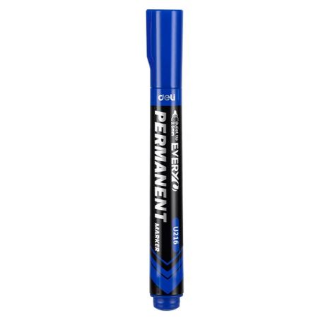 Poza cu MARKER PERMANENT ALBASTRU VARF ROTUND 2.5MM DELI