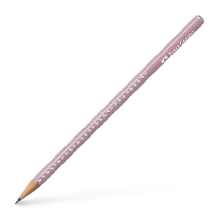 Poza cu CREION GRAFIT B SPARKLE ROSE 2021 FABER-CASTELL