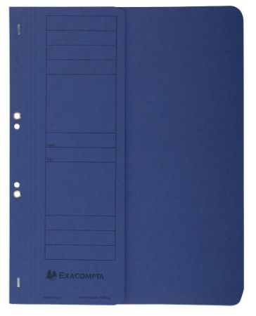 Poza cu DOSAR CARTON CAPSE 1/2 ALBASTRU FALKEN/EXACOMPTA