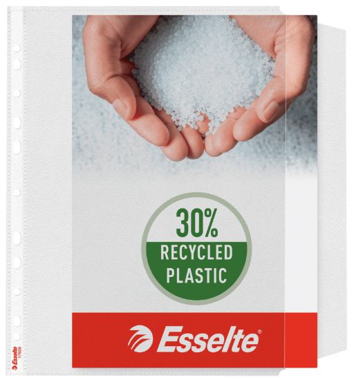 Poza cu FOLIE PROTECTIE A4 CU CLAPA LATERALA 10/TOP 100 MICRONI ESSELTE
