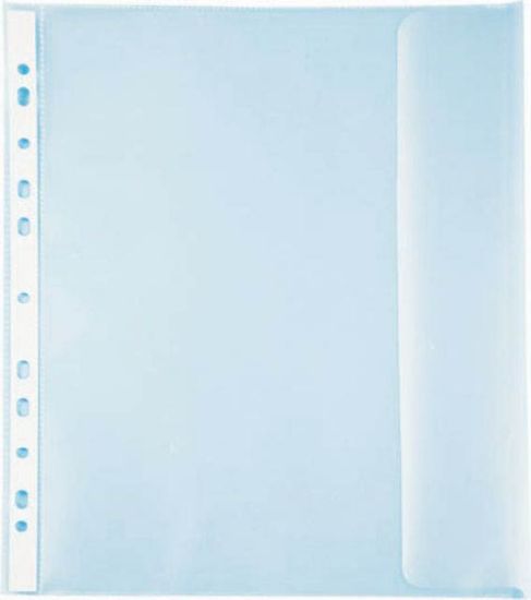 Poza cu FOLIE PROTECTIE A4 CU CLAPA LATERALA 25/SET NOKI