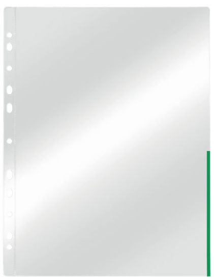 Poza cu FOLIE PROTECTIE A4 MARGINE VERDE 100/SET 105 MICRONI ESSELTE