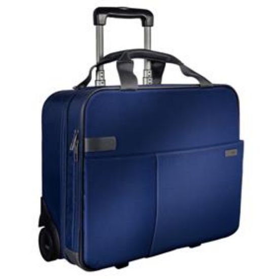 Poza cu GEANTA CU 2 ROTILE ALBASTRU-VIOLET SMART TRAVELLER LEITZ