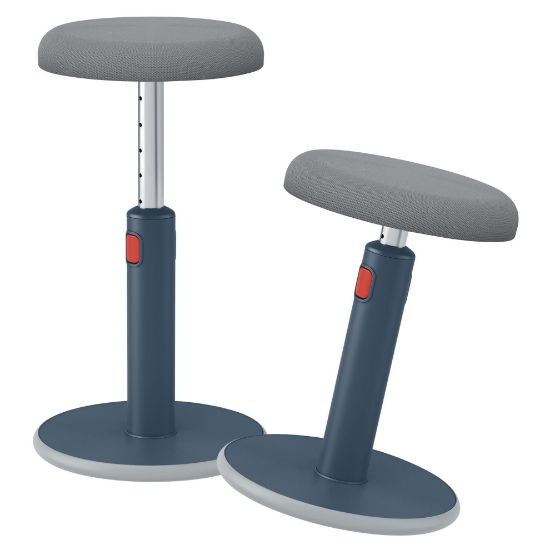 Poza cu SCAUN ERGONOMIC PT POZITIE SEZUT/IN PICIOARE GRI ANTRACIT LEITZ