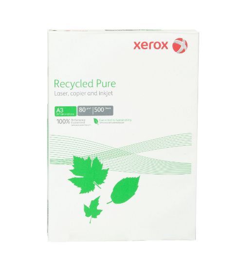 Poza cu HARTIE COPIATOR A3 RECYCLED PURE 80G 500/TOP XEROX