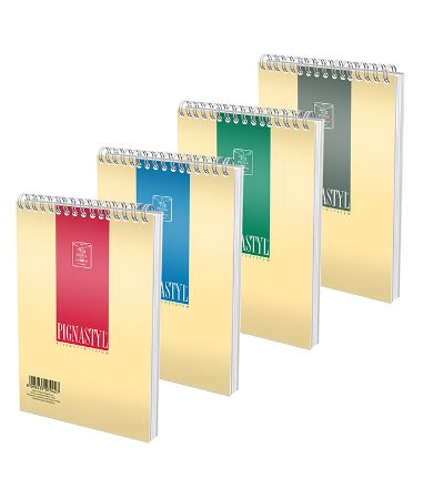 Poza cu BLOC NOTES SPIRA A6 60 FILE DICTANDO STYLE PIGNA