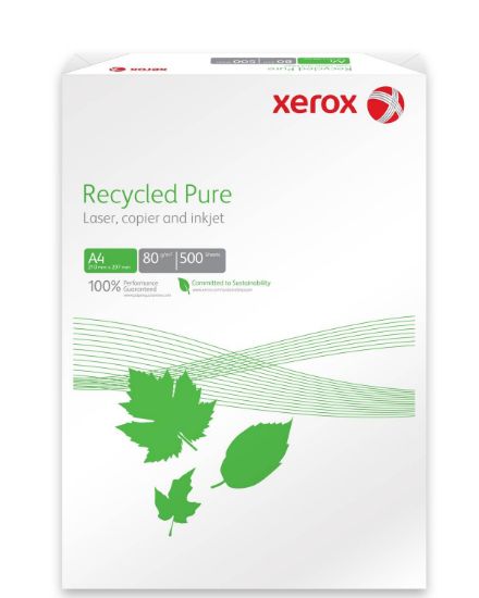 Poza cu HARTIE COPIATOR A4 RECYCLED PURE 80G 500/TOP XEROX