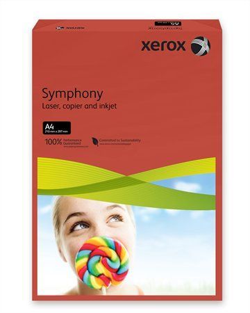 Poza cu HARTIE COPIATOR A4 ROSU INTENS 80G 500/TOP XEROX