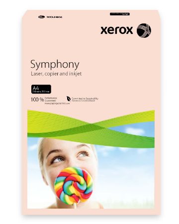 Poza cu HARTIE COPIATOR A4 SALMON PAL 80G 500/TOP XEROX