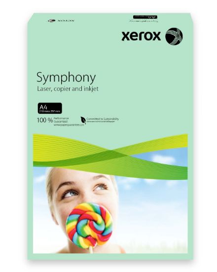 Poza cu HARTIE COPIATOR A4 VERDE MID 80G 500/TOP XEROX