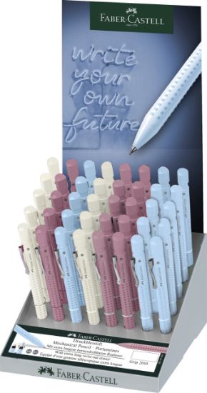 Poza cu DISPLAY 40 BUC CREION MECANIC 0.5/0.7MM GRIP 2010 HARMONY 2024 FABER-CASTELL