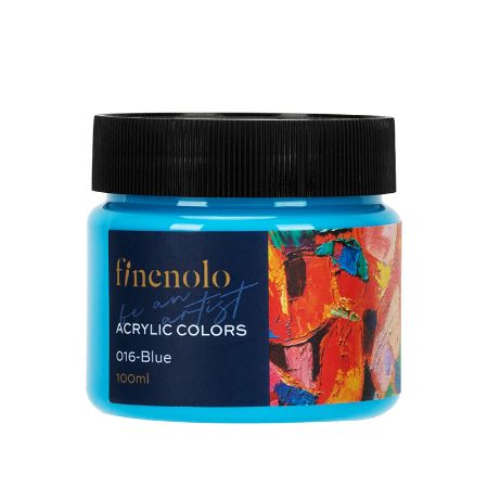 Poza cu CULORI ACRILICE 100ML ALBASTRU FINENOLO DELI