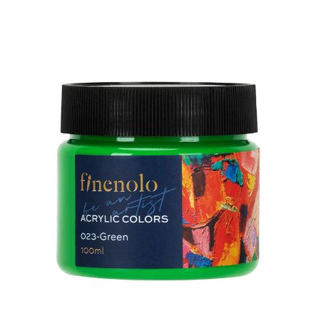 Poza cu CULORI ACRILICE 100ML VERDE FINENOLO DELI