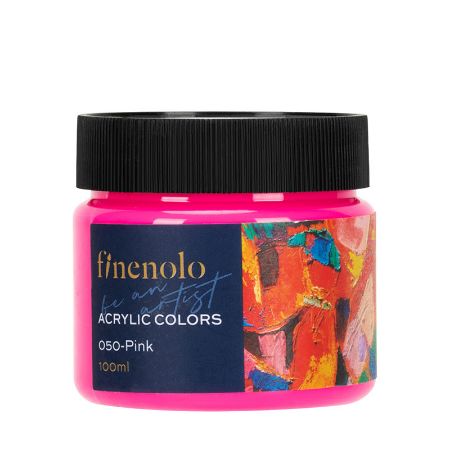 Poza cu CULORI ACRILICE 100ML ROZ FINENOLO DELI