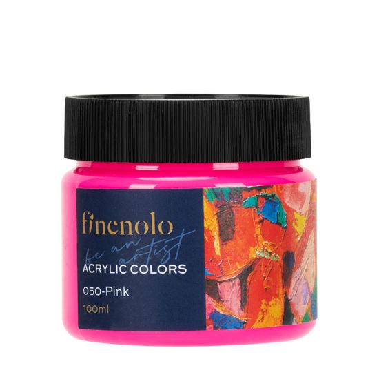 Poza cu CULORI ACRILICE 100ML ROZ FINENOLO DELI