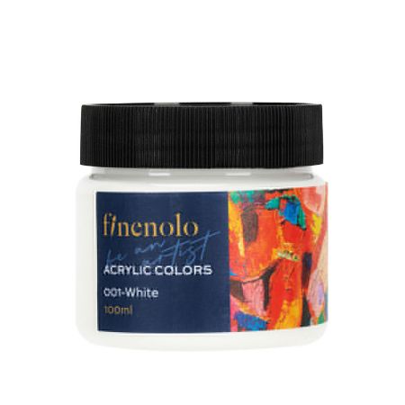 Poza cu CULORI ACRILICE 100ML ALB FINENOLO DELI