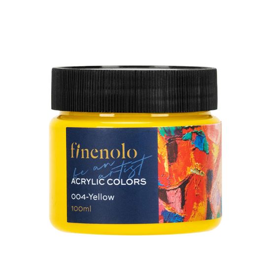Poza cu CULORI ACRILICE 100ML GALBEN FINENOLO DELI