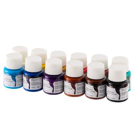 Poza cu GUASE 12 CULORI 25ML COLOR EMOTION DELI
