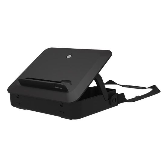 Poza cu GEANTA LAPTOP CU SUPORT ERGONOMIC INCLUS NEGRU BREYTA