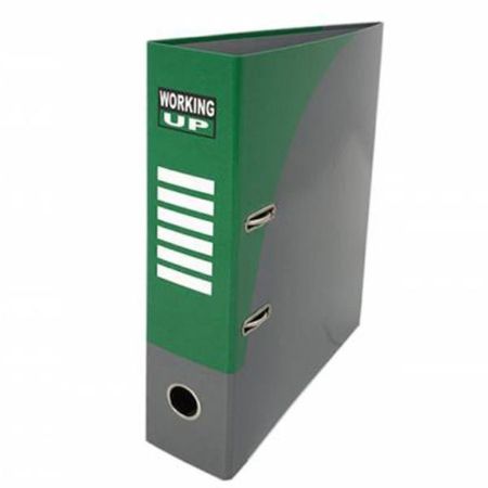 Poza cu BIBLIORAFT WORKING UP VERDE CU CUTIE 8 CM PIGNA