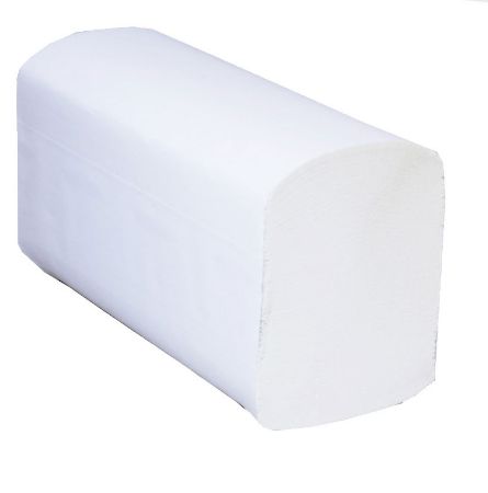 Poza cu PROSOAPE HARTIE ALBE IN V 2STR 210/SET PAPERNET